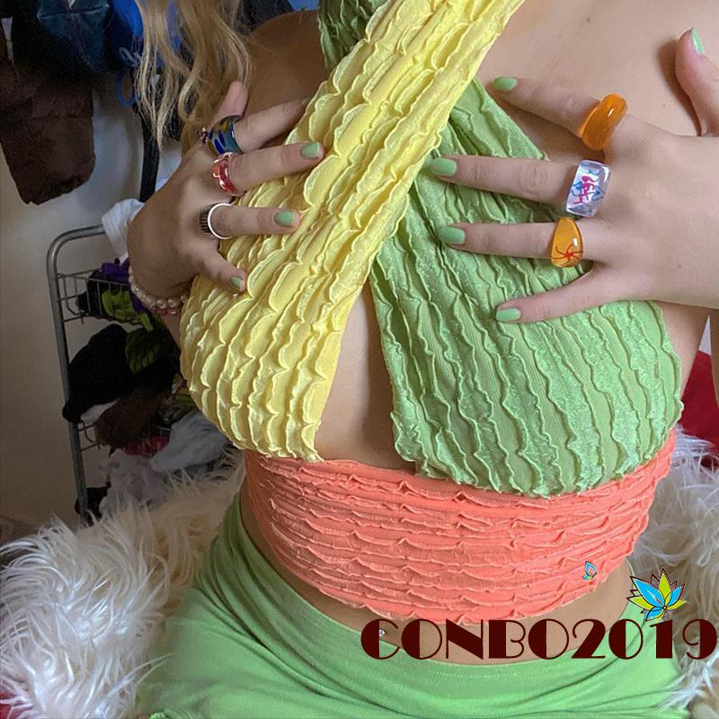 Áo Nữ Không Tay Cổ Chữ V Hở Lưng Quyến Rũ | BigBuy360 - bigbuy360.vn