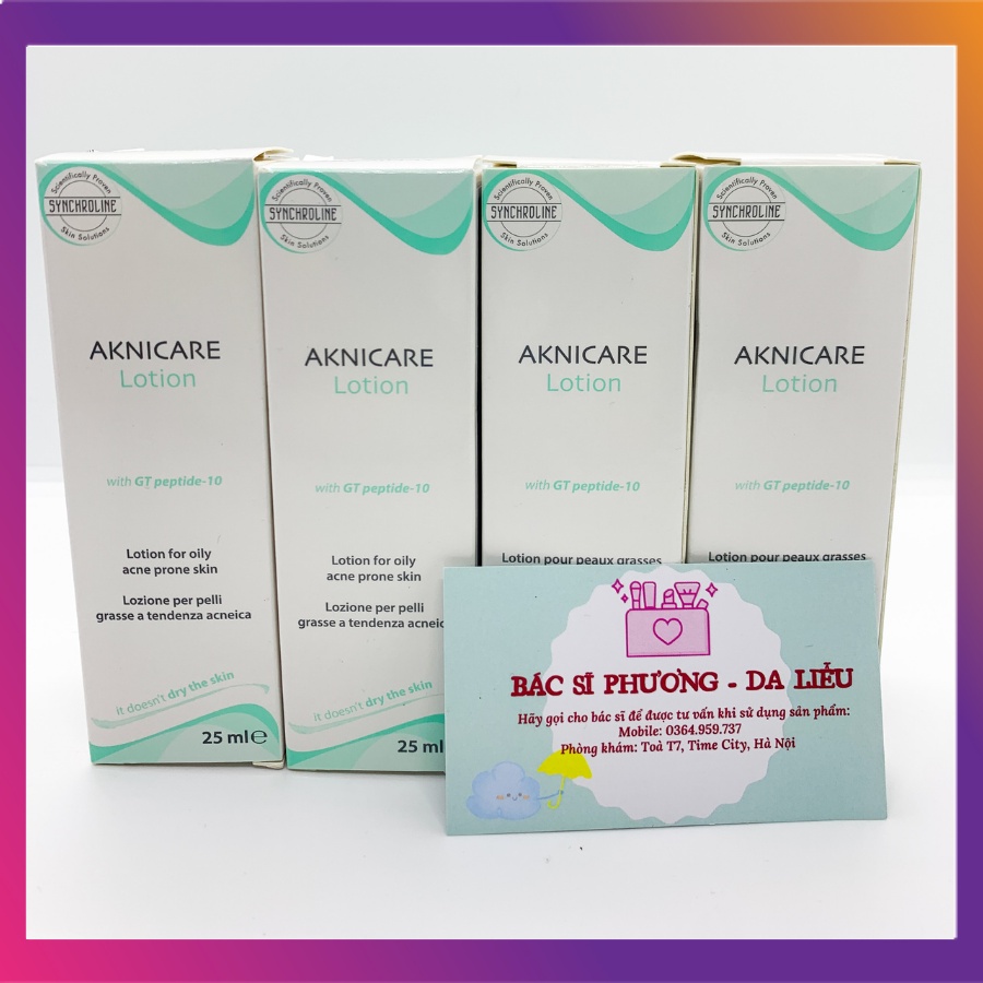 Lotion giảm mụn Aknicare 25ml