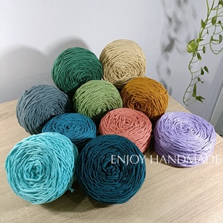 10m Dây thừng 3mm macrame cotton 3 xoắn