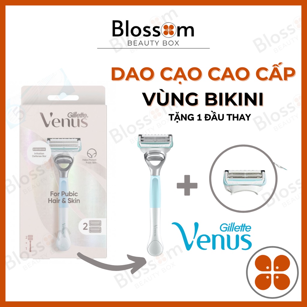 Dao cạo vùng kín BIKINI GILLETTE Venus for pubic hair cao cấp