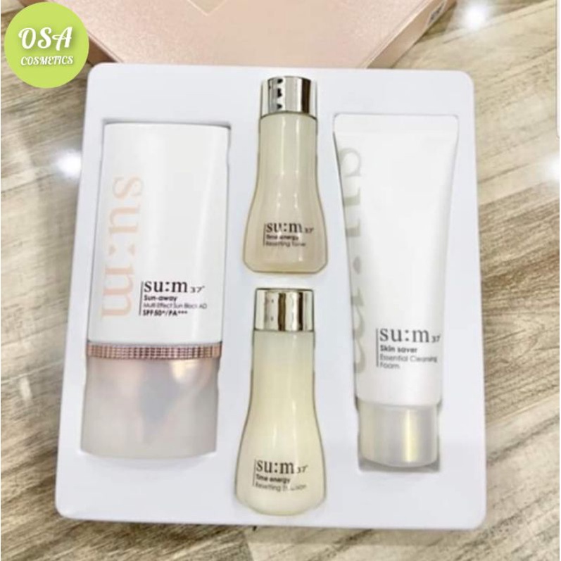 Set Kem chống nắng đa năng Sum 37 Sun-away