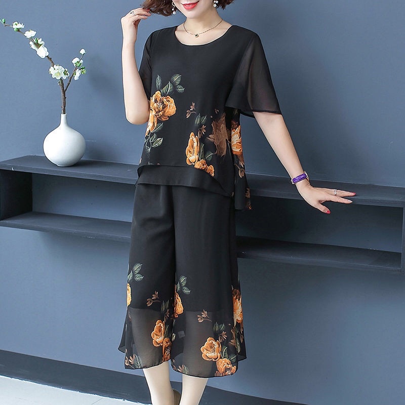 Bộ đồ trung niên nữ, bộ đồ trung tuổi cho mẹ sang trọng u40 bigsize