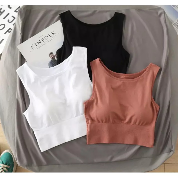 Áo bra cotton dáng croptop siêu đẹp N1507