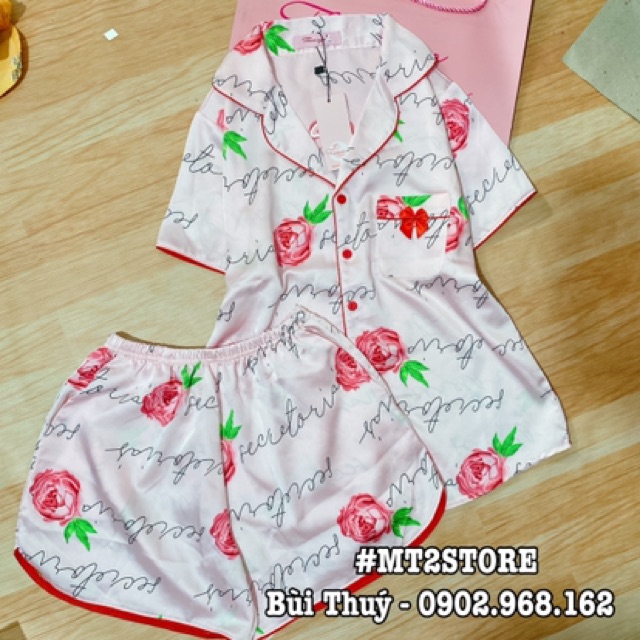 Bộ lụa cộc đùi ,siêu mát | BigBuy360 - bigbuy360.vn