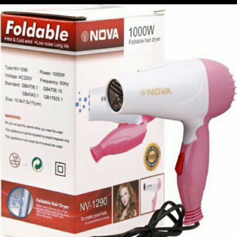 Sấy tóc nova 1000w