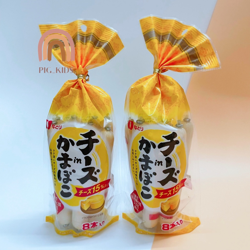 Xúc Xích Phô Mai Cá Tuyết Natori Nhật Bản Cho Bé 12m+