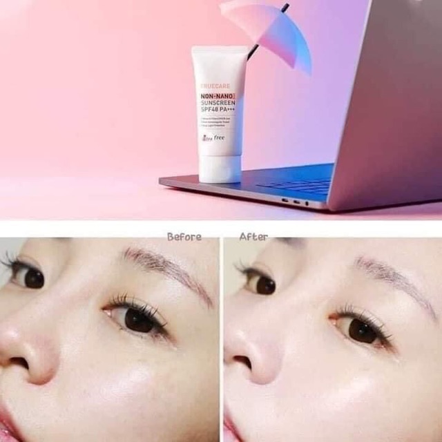 Kem chống nắng INNISFREE TRUECARE NON-NANO SUNCREAM SPF48 PA+++