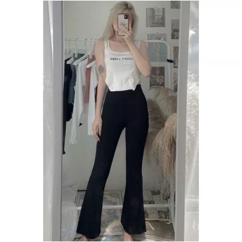 Quần tập legging ống loe hot hit Yogalicious