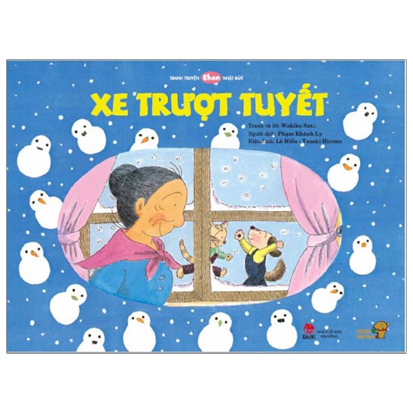 Sách - Ehon - Mọt Sách Mogu - Xe Trượt Tuyết