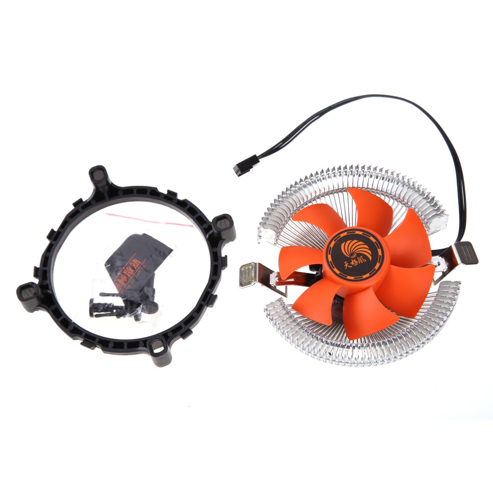 PC CPU Cooler Cooling Fan Heatsink for Intel LGA775 1155 AMD AM2 AM3 754