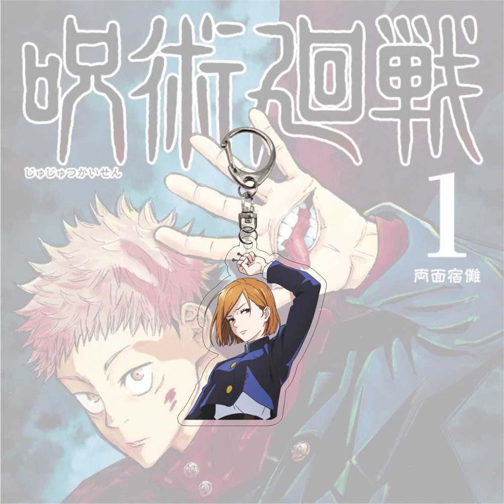 Móc Chìa Khóa Hình Nhân Vật Hoạt Hình Gojo Satoru Kugisaki Nobara Conjure