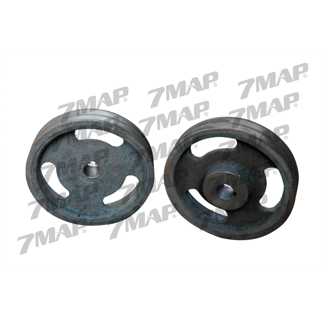 Ròng Rọc Dẫn Động Puly Buly Pulley Gang 220 x 2 Rãnh B Hàng Đĩa Dày