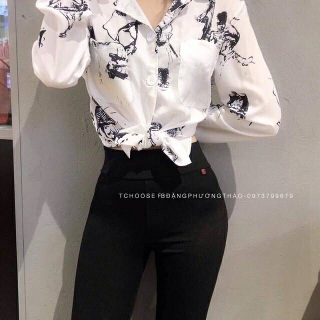Quần Legging Cạp Cao Kèm Hộp