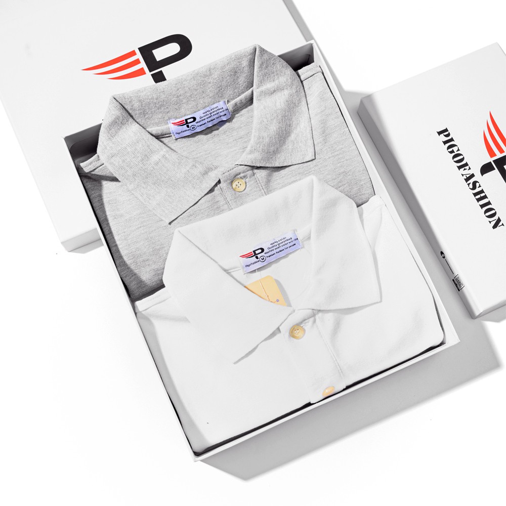 Áo thun nam cổ bẻ polo nam phong cách Pigofashion AB19 - chọn màu | BigBuy360 - bigbuy360.vn