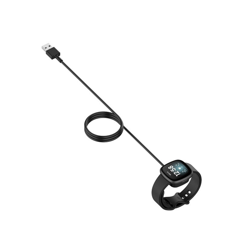 Dây Cáp Sạc Nhanh USB Cho Fitbit Versa 3 Sense