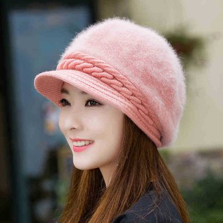 Mũ len lông thỏ cao cấp