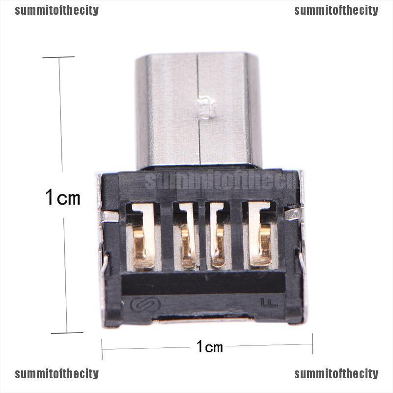 Dây cáp chuyển đổi USB OTG sang Micro USB cho điện thoại Samsung XiaoMi LG Sony tcl HTC