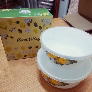 Tô sứ họa tiết bánh chưng quà tặng Unilever (Unilever gift) - có nắp nhựa