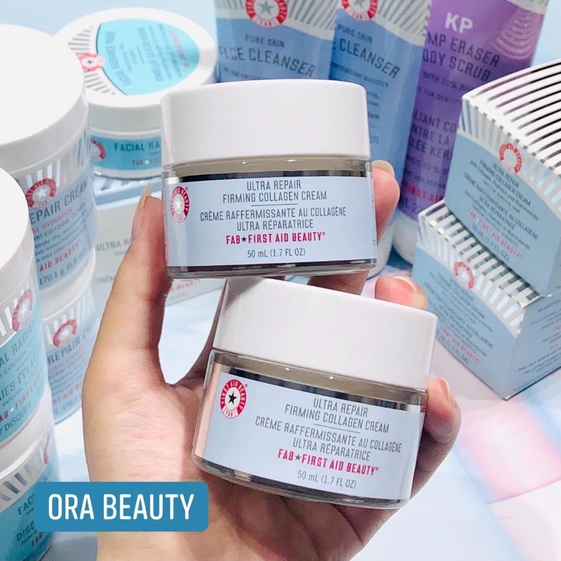 Kem dưỡng ẩm First Aid Beauty Ultra Repair Firming Collagen Cream with Peptides and Niacinamide