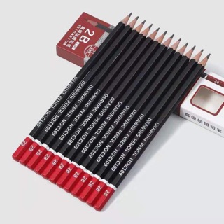 Bút chì 2B Deli Hộp 12 cái