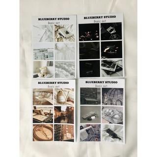 Miếng dán sticker trang trí sổ-basic set