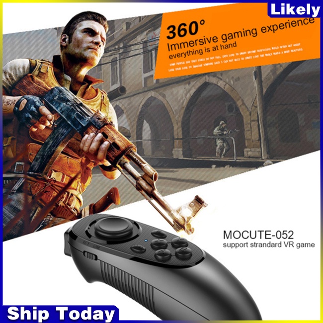 Tay Cầm Chơi Game Bluetooth Không Dây Cho Điện Thoại VR BOX VR Kính Thực Tế Ảo