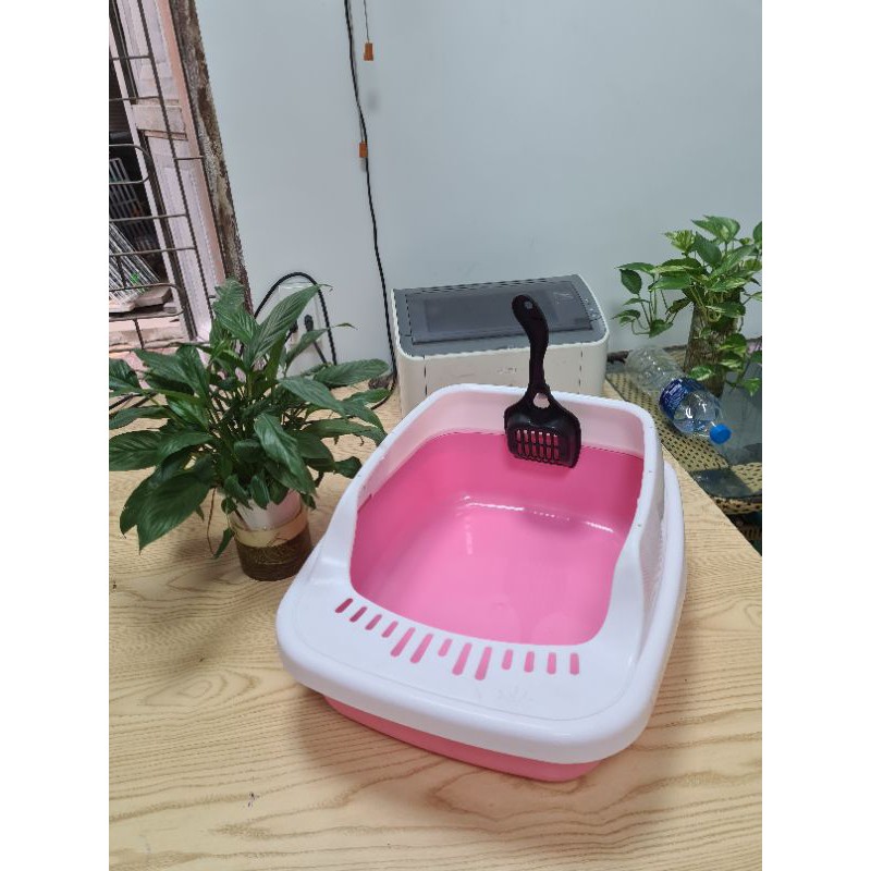 Khay cát vệ sinh cho mèo sz to bền đẹp