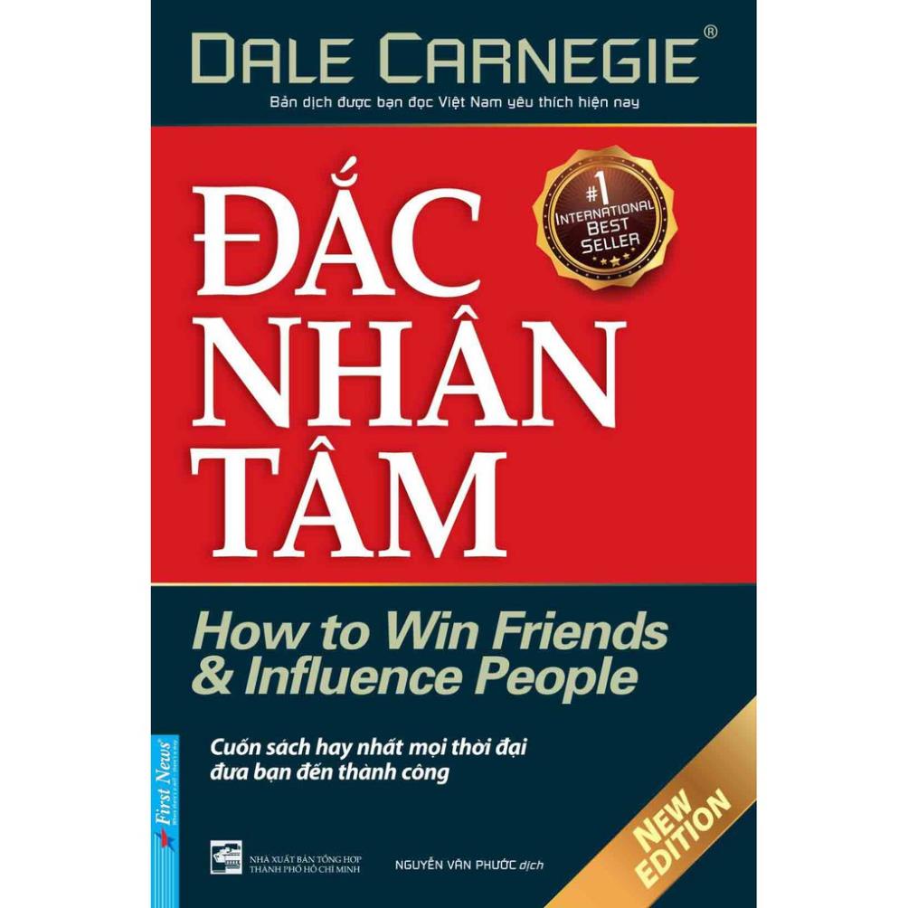 Sách - Combo 2 Cuốn: Đắc Nhân Tâm  + Quẳng Gánh Lo Đi Và Vui Sống  - First News