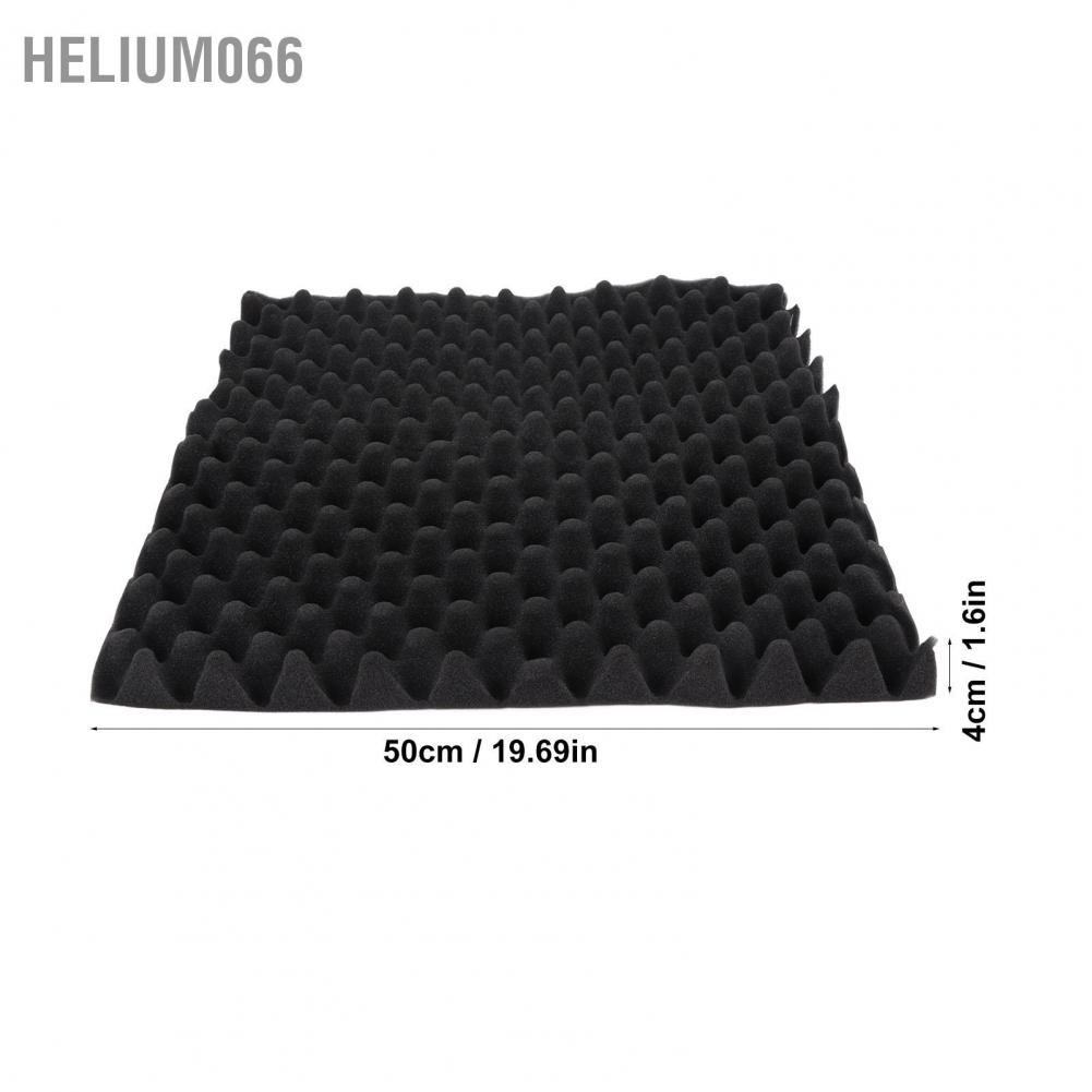 5 cái Tấm cách âm Studio Bọt Nêm nhiệt Vật liệu chống ồn Helium066