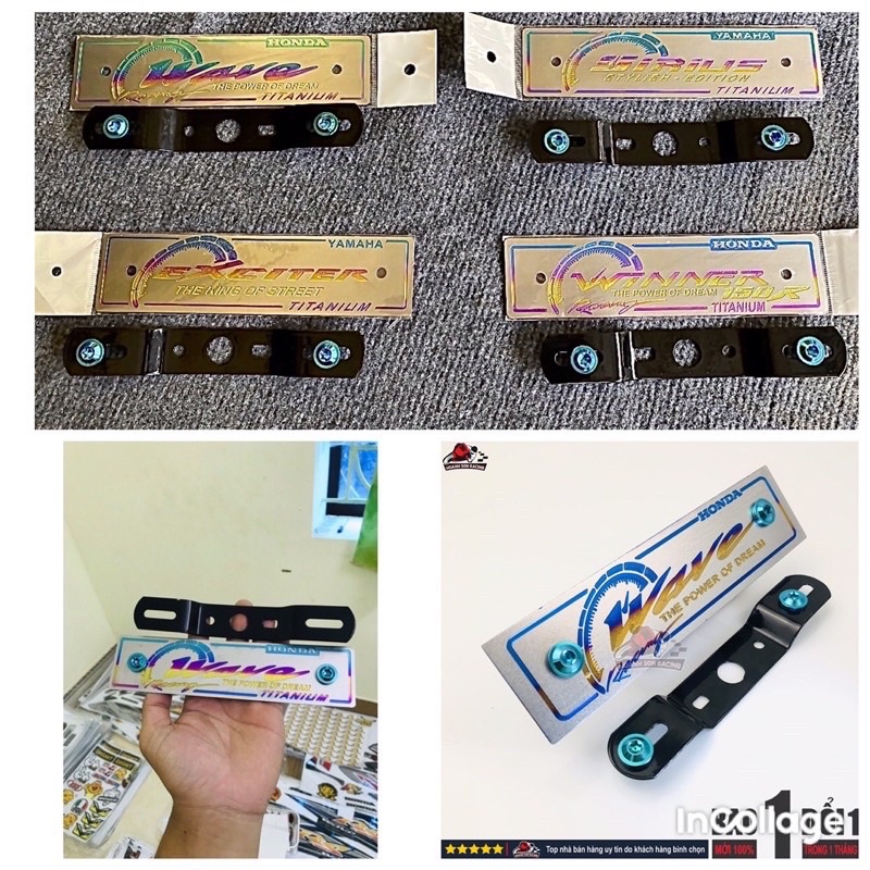 Full Bộ Tên [ Wave, Winner, Sirius, Ex150] Full Pát + 2 Ốc Gr5