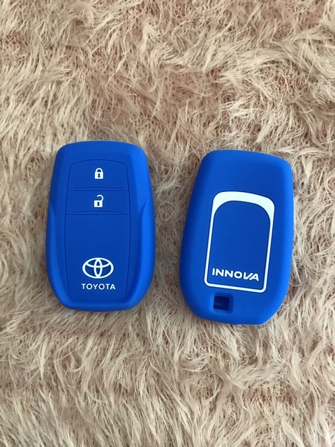 Bao silicone bảo vệ Chìa khoá smartkey thông minh Toyota Innova 2 phím