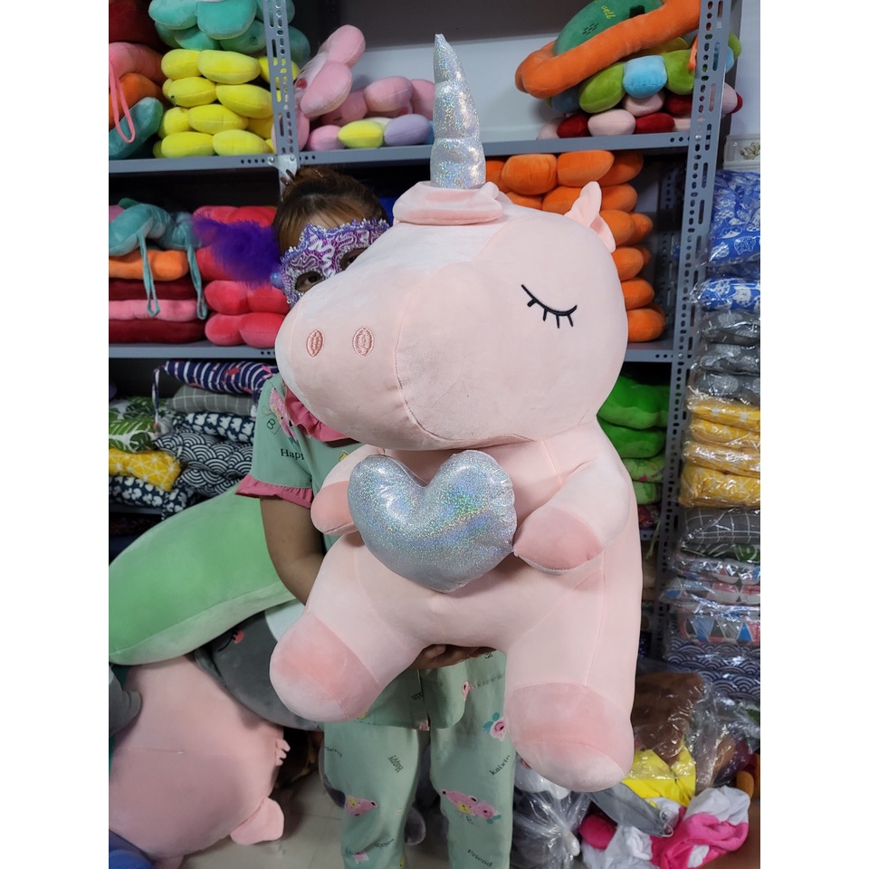 Quà tặng cho bé ngựa bông unicorn nhiều mẫu