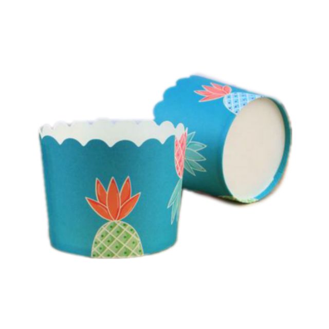 Cup giấy cứng 7cm đựng cupcake (50 cái)