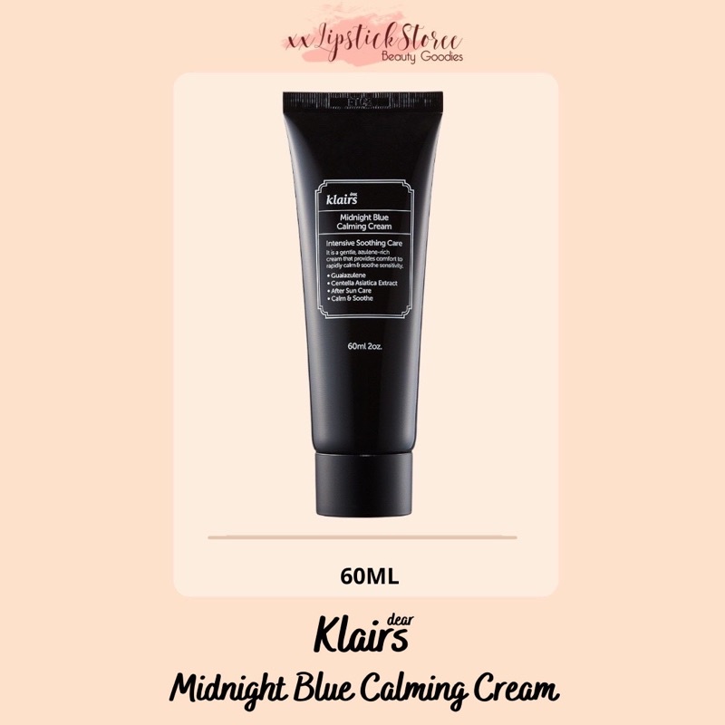 Kem dưỡng phục hồi da ban đêm Klairs Midnight Blue Calming Cream