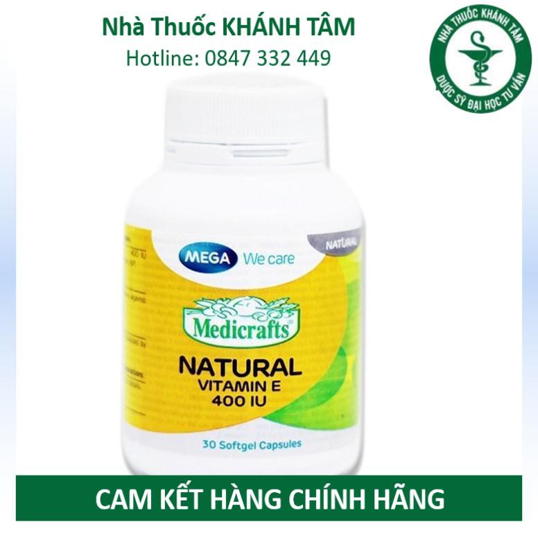 ! Natural Vitamin E 400 Mega We care - Enat 400 ! !