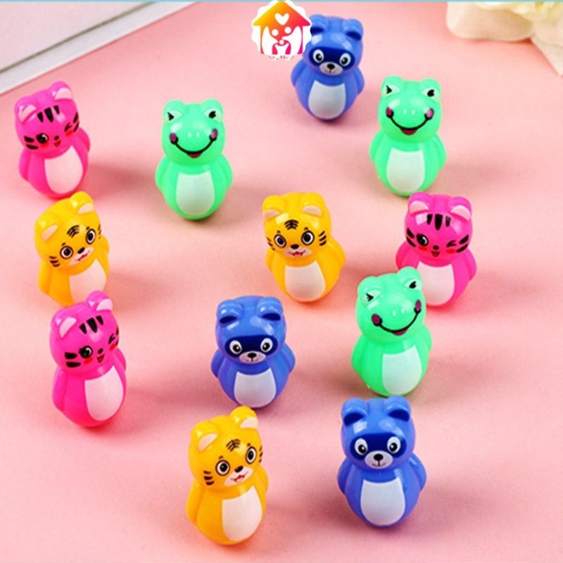 Đồ chơi lật đật mini tumbler dễ thương giúp giảm căng thẳng cho bé