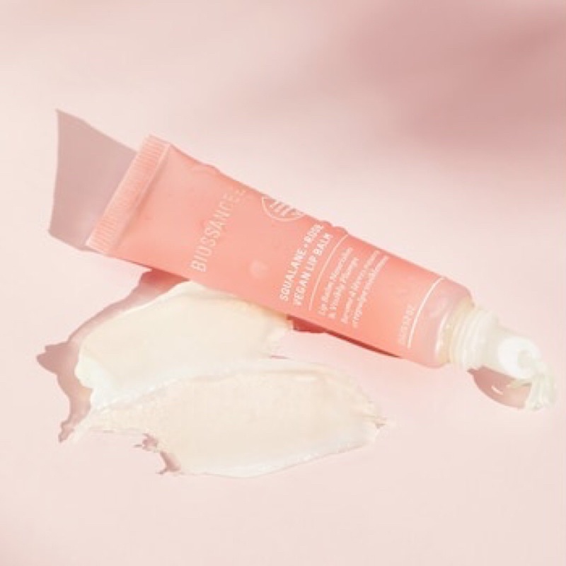 Son dưỡng môi cao cấp Biossance Squalane + Rose Vegan Lip Balm