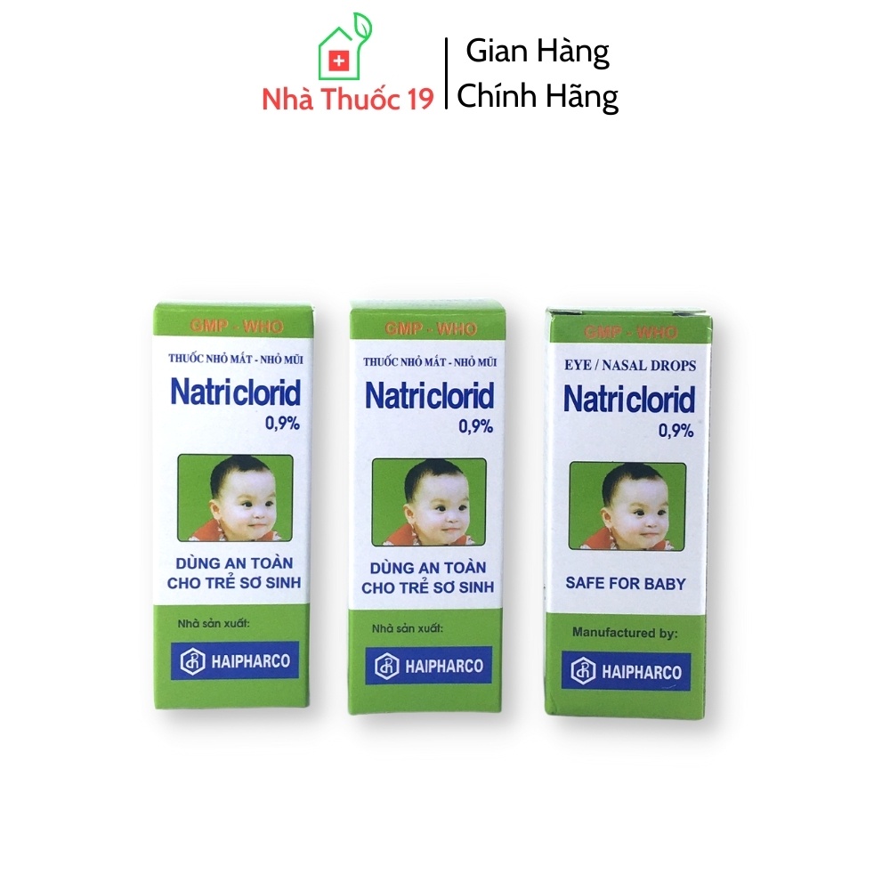 Nước Muối Biển Dùng Cho Bé Lọ 10ml, Nước Muối Biển Vệ Sinh Mũi Làm Sạch Bụi Bẩn, Thông Thoáng Mũi Ngừa Sổ Mũi