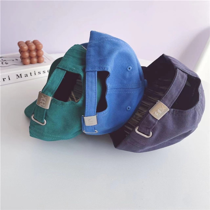 Mũ Lưỡi Trai Thêu Chữ K Phong Cách Nhật Bản Cá Tính Cho Bé