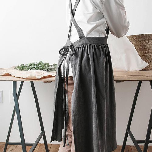 Tạp dề cotton kiểu dáng thanh lịch