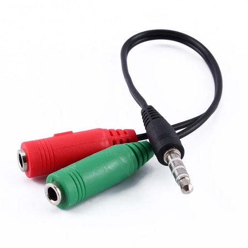 Jack gộp audio và mic 3.5 - Jack gộp tai nghe 3.5