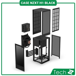(NEW) Vỏ case NZXT H1 V1 BLACK