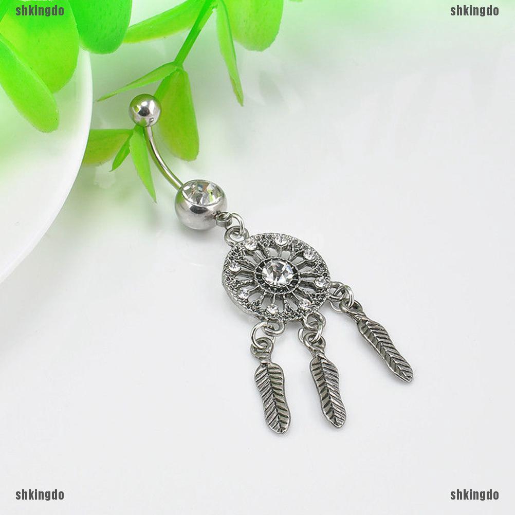 Khuyên rốn mặt hình Dream Catcher