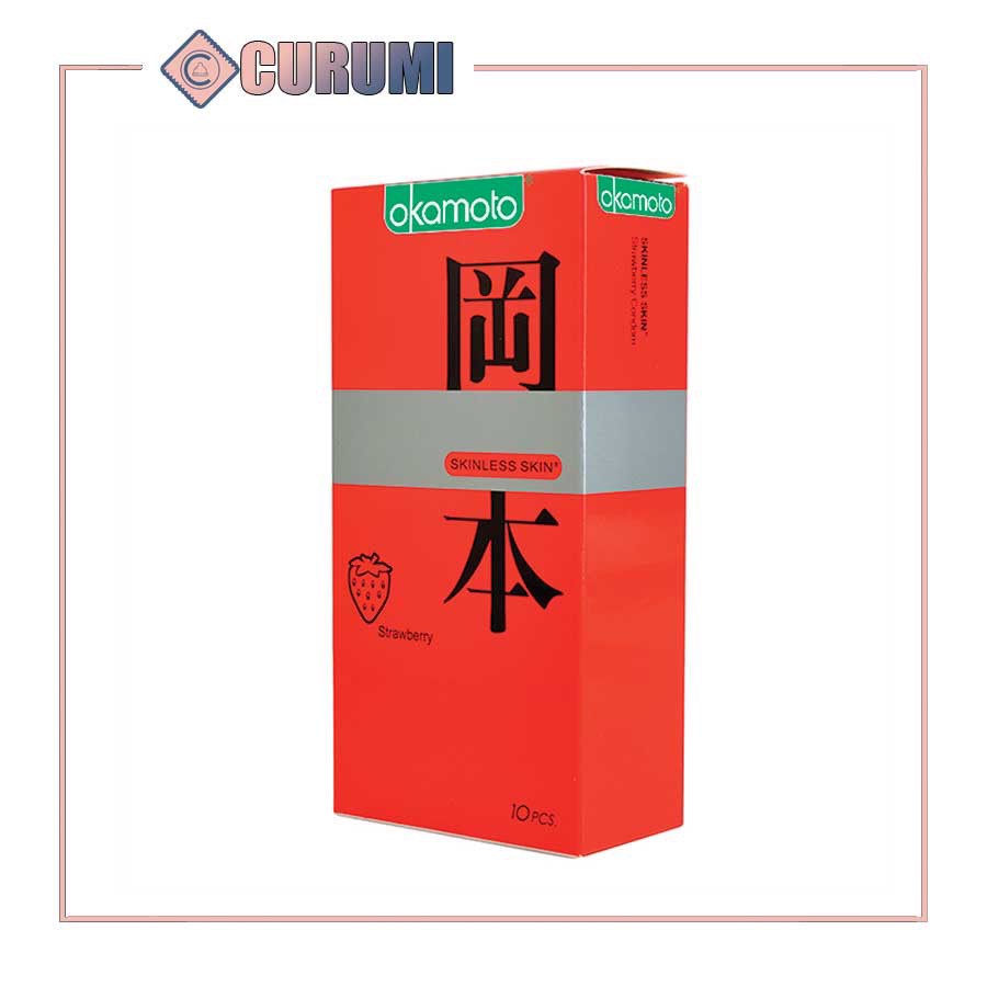 BAO CAO SU OKAMOTO SUPER LUBRICATIVE, STRAWBERRY, ORANGE, PURITY HỘP 10 CHIẾC