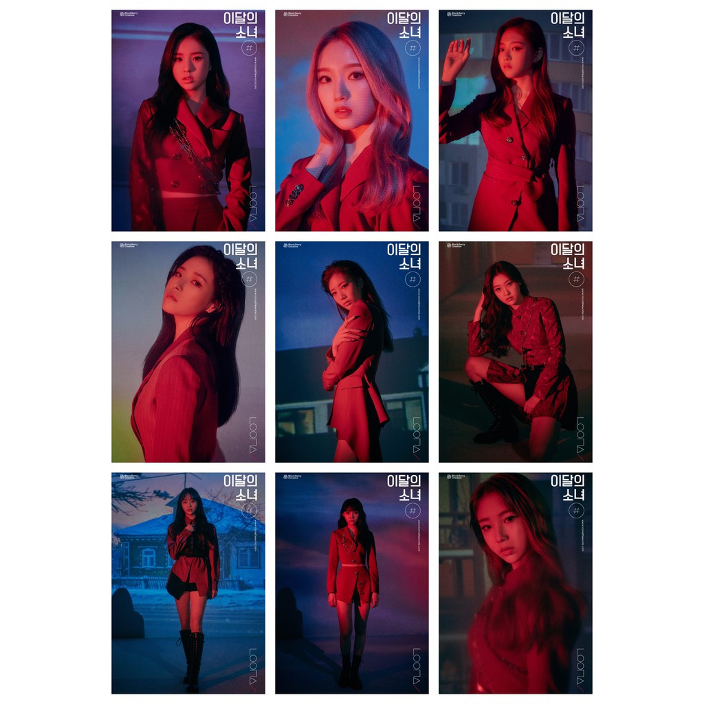 Lomo card 25 ảnh LOONA # So What