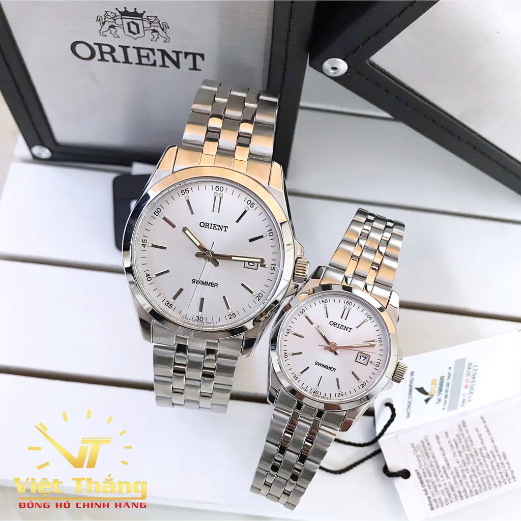 Đồng Hồ Đôi Orient SUND6003W0 & SSZ3W003W0 Chính Hãng