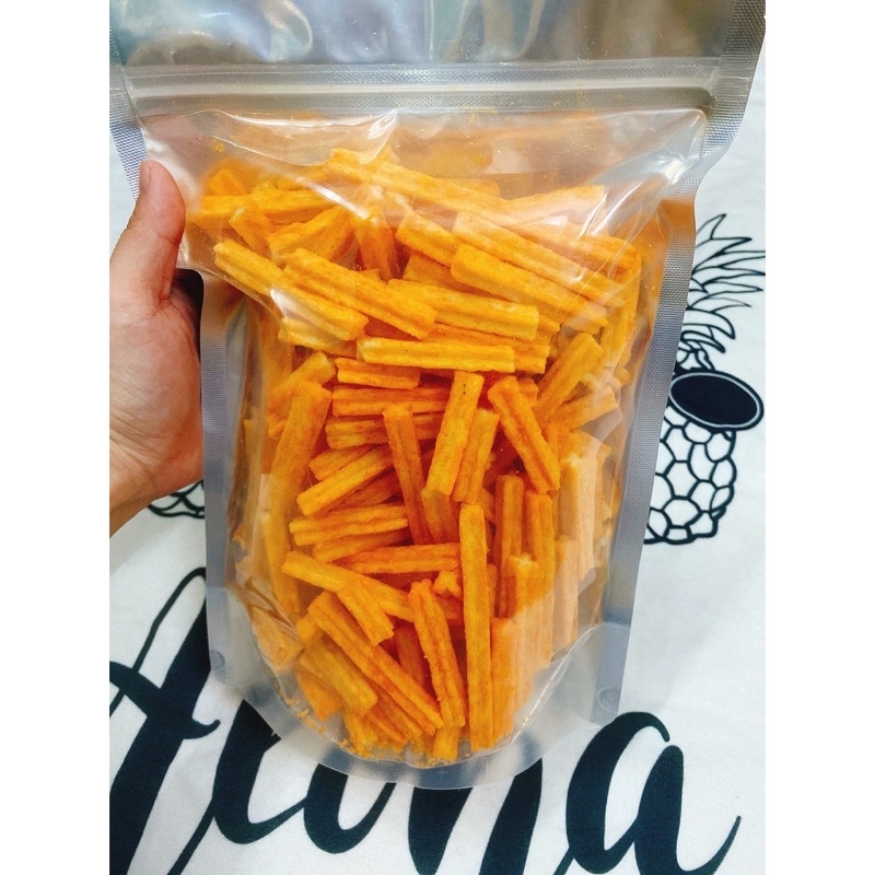 1Kg Khoai Tây Sấy Lắc Phô Mai Đậm Vị Thơm, Cam Kết Ngon