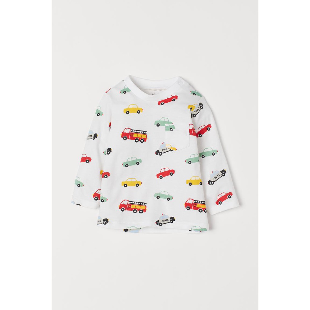 Áo dài tay oto HM H&M sz 1-2m_hàng chính hãng Anh