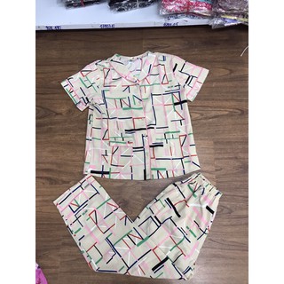 BỘ PIZAMA LỤA VIỆT THẮNG  ( HÀNG CÔNG TY)