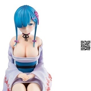 Mô hình Rem kimono trà đạo nữ hentai sexy Figure Nhật Anime Re Zero Himechan Gacha 1811